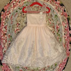 4T pale pink Formal Dress